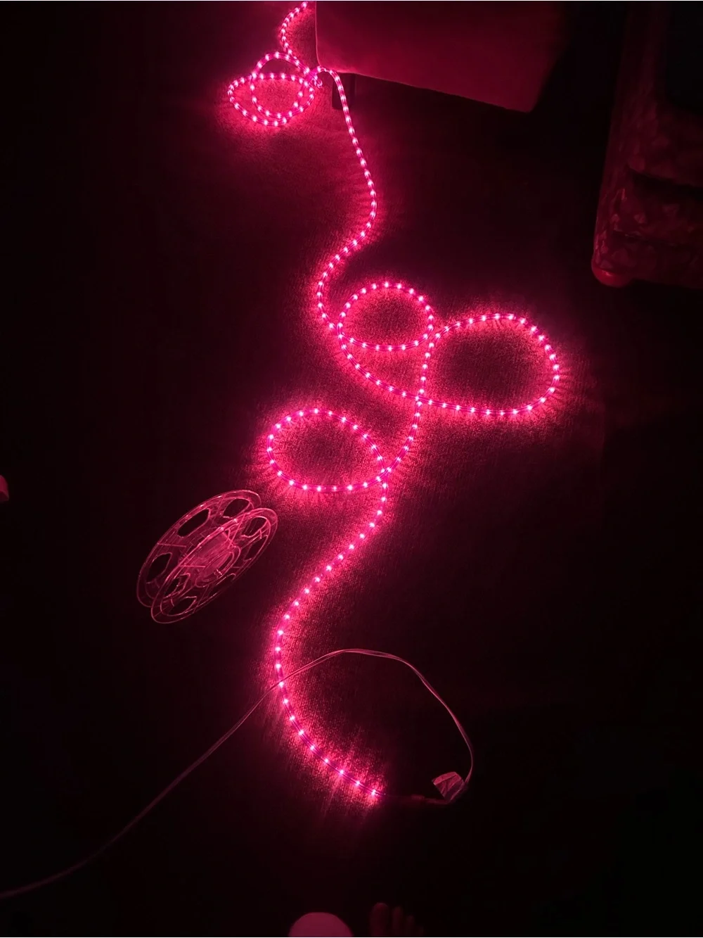 Purple LED Strip Lights for Home Decor